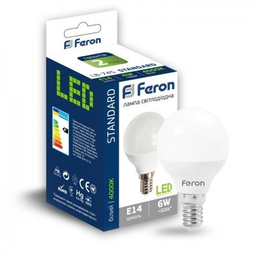 Світлодіодна лампа Feron LB97 5W від компанії ТД "Електростар" - фото 1