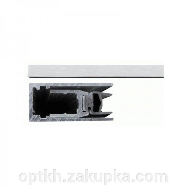 420 Поріг алюмінію з гумовою вставкою 63-43 см (29372) від компанії СПД Лініченка С Н - фото 1