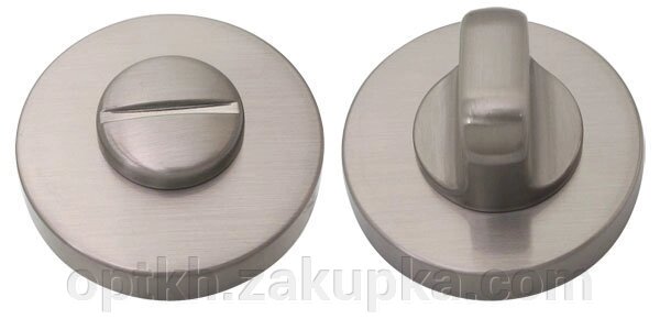 CD -дизайн WC Colombo CD 49 к.с. матового нікелю для підкладки дверей (фласа, тайпан, ніжний) (1064) від компанії СПД Лініченка С Н - фото 1