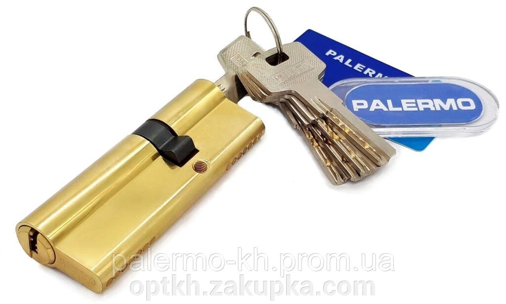 Циліндр латунний лазерний * PALERMO * 85 Fмм, Золото від компанії СПД Лініченка С Н - фото 1