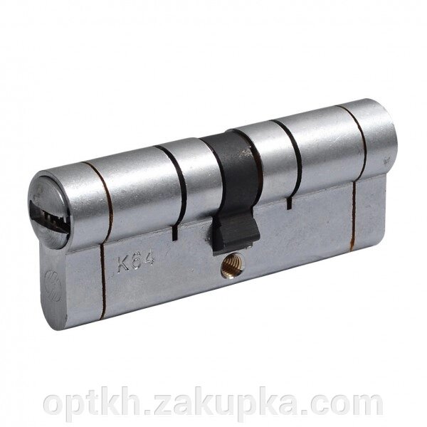 Циліндр Securemme 361BCCS4040115 K64, 40/40 мм, 5ключів, +1 + 1 ключ, матовий хром (51342) від компанії СПД Лініченка С Н - фото 1