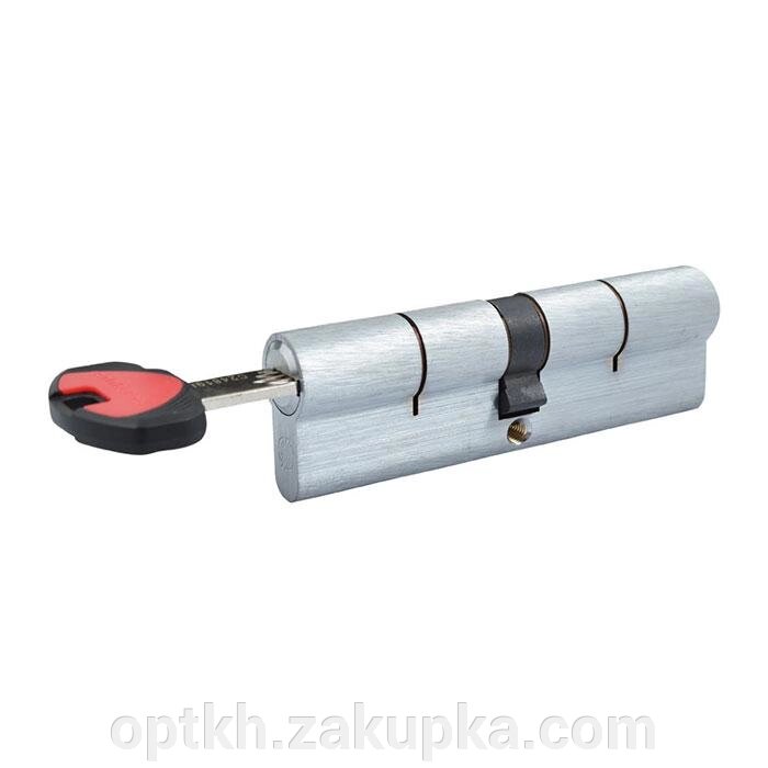Циліндр SECUREMME K2 70mm 30/40 мм (5кл +1 монтажний ключ) мат. хром 48117 від компанії СПД Лініченка С Н - фото 1