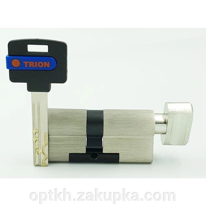 Циліндр замка Trion K Series 90 45+45 SN KNOB № 5 від компанії СПД Лініченка С Н - фото 1