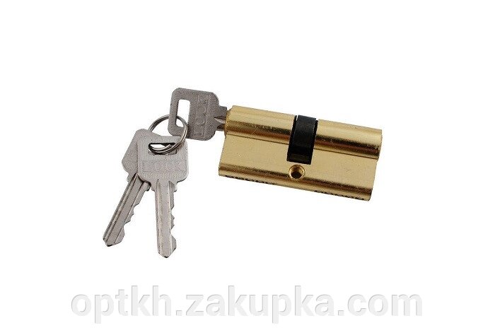 Циліндр замка вузька китай 60 mm 3 ключа від компанії СПД Лініченка С Н - фото 1