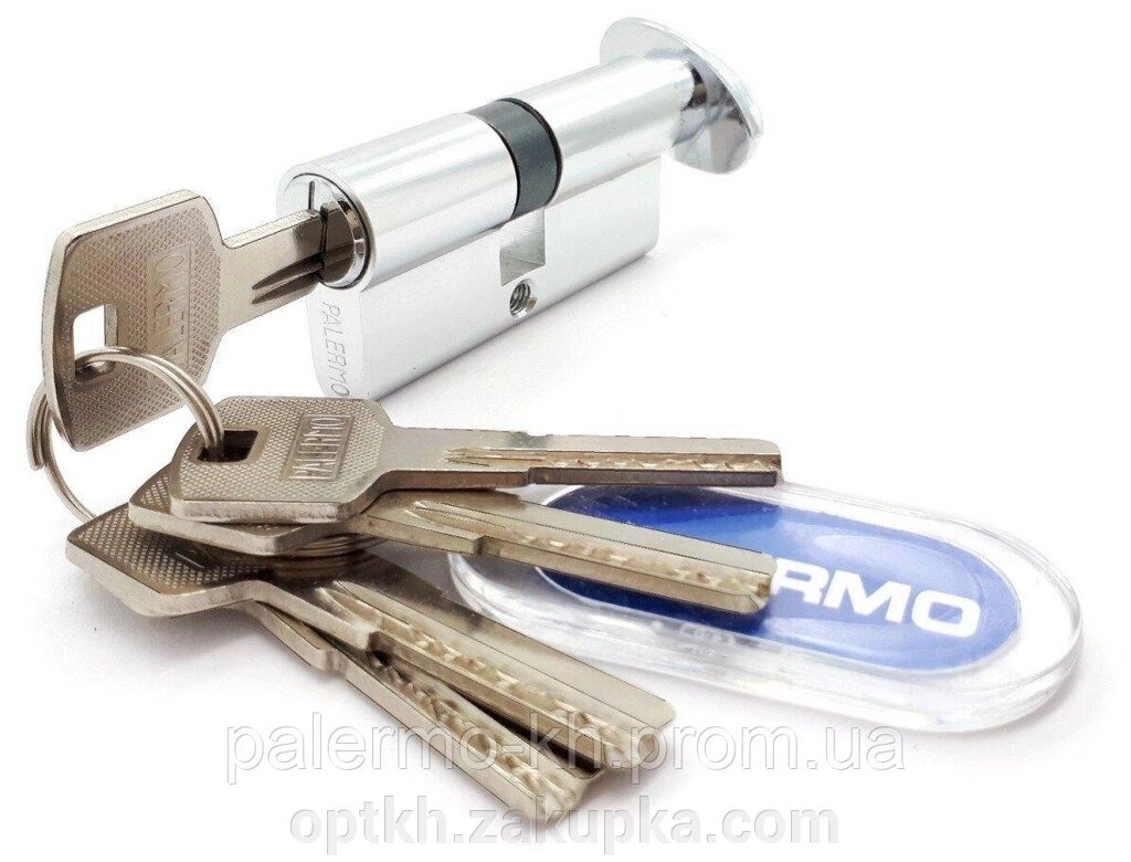 Циліндровий механізм ключ-поворот лазерний ключ * Palermo * HP60мм FG 5кл (30Gх30) від компанії СПД Лініченка С Н - фото 1