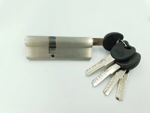 Циліндр замка TRION 80mm (35+45) NP computer KEYS