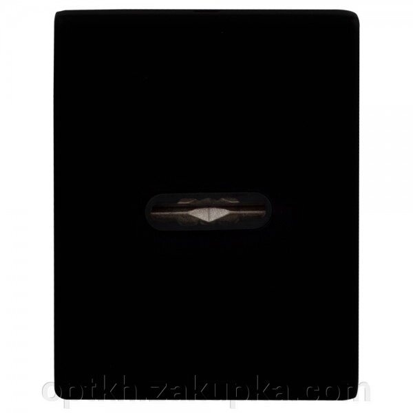 Декоративна накладка Protect під сувальдний ключ розтискна 60X80mm Black чорна (60460) від компанії СПД Лініченка С Н - фото 1