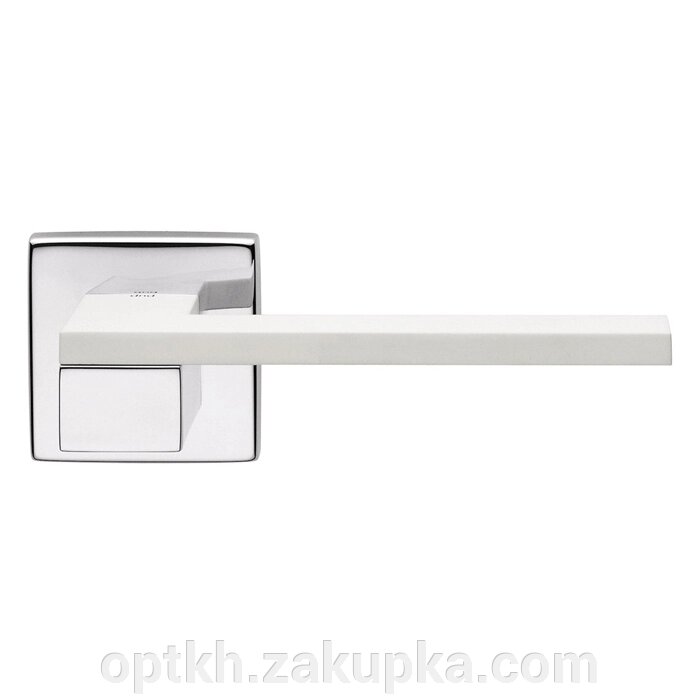 Дверна ручка на розетці DND by Martinelli ESA хром-білий ES14-CBI від компанії СПД Лініченка С Н - фото 1