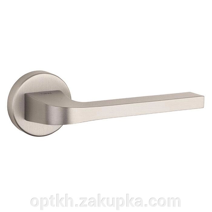 Дверна ручка на розетці Tupai Supra 3097 5S 52092 нікель від компанії СПД Лініченка С Н - фото 1