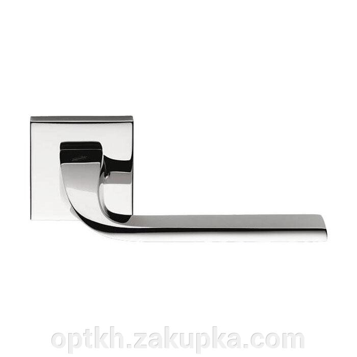 Дверні ручки на розетці комплект (Італія) Colombo Isy BL 11 20275 хром від компанії СПД Лініченка С Н - фото 1