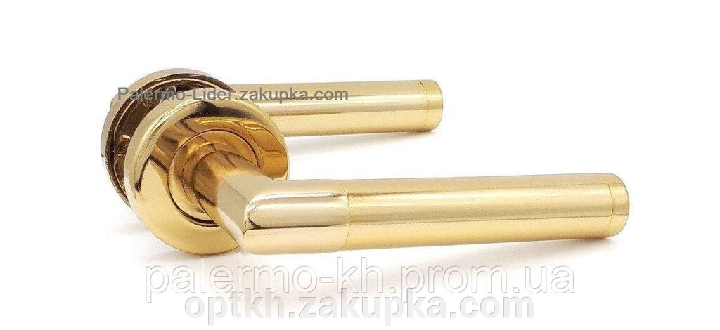 Дверні ручки на розетці, Золото (Цам) від компанії СПД Лініченка С Н - фото 1
