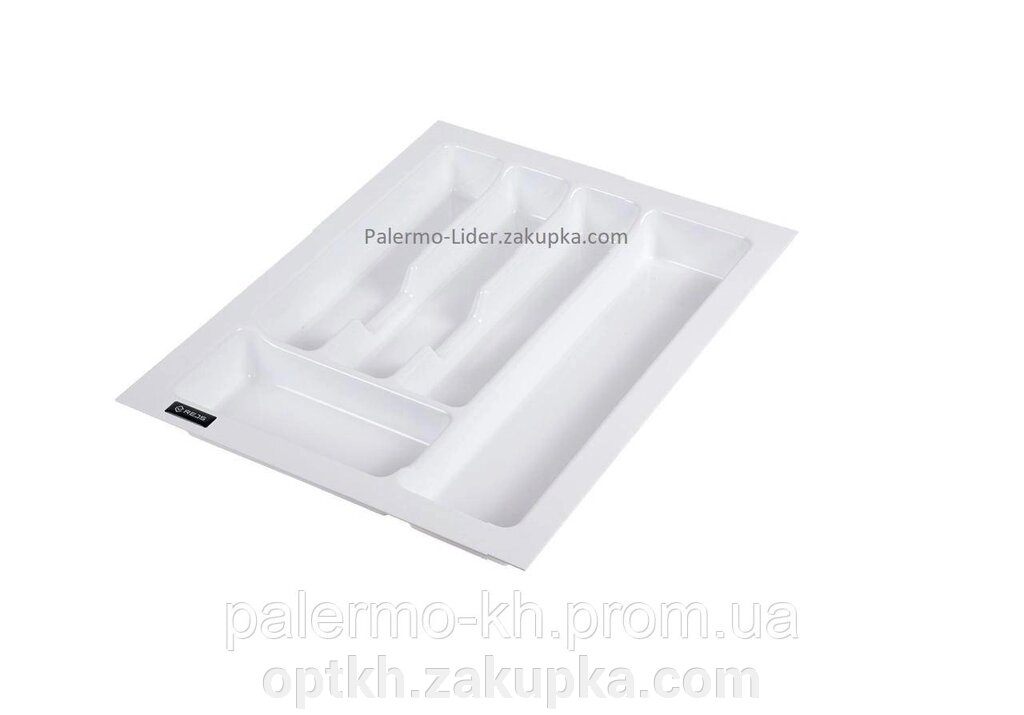 Пенал для посуд UNI білий 400 Rejs (лоток для столових приладів) від компанії СПД Лініченка С Н - фото 1