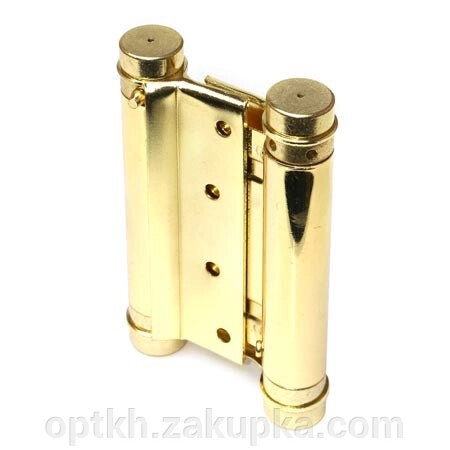 Петля пружинна подвійна ODAK 30 золото від компанії СПД Лініченка С Н - фото 1