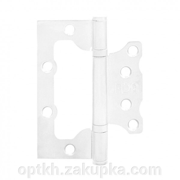 Петля RDA 100*2,5 (2підш, сталь) Eurocento білий White (49124) від компанії СПД Лініченка С Н - фото 1