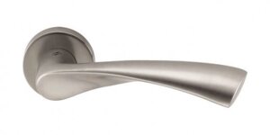 Дизайн Colombo Flesa CB51 Дверна ручка матовий нікель 50 мм розетта (24584) в Харківській області от компании СПД Линиченко С Н