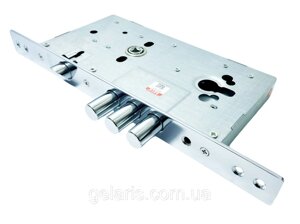 Замок дверний для металевої двері ZETE 252 RL-C Моноблок хром в Харківській області от компании СПД Линиченко С Н