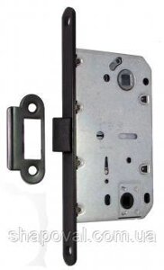 Засувка міжкімнатна USK 410B PVX BLACK (колір чорний). Безшумний механізм під фіксатор WC. в Харківській області от компании СПД Линиченко С Н