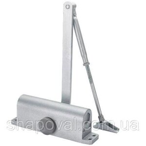 Дверний доводчик KB-061 SILVER для дверей вагою до 65кг. Відстань по центрах отворів кріплення 162 мм. в Харківській області от компании СПД Линиченко С Н
