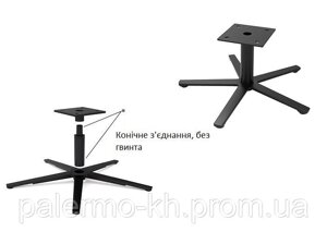 Опора поворотна для крісла Kapsan KDK-0014 60 * 220 мм матова чорна в Харківській області от компании СПД Линиченко С Н