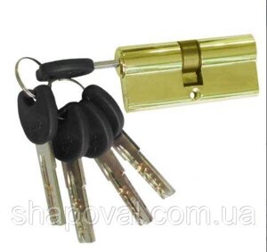 Секрет (циліндр) USK B-60 (30*30) k/k PB. Латунна серцевина колір золото.