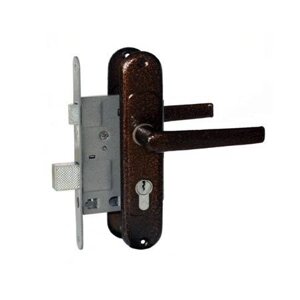 Замок врізний Тандем ЗВ4-АМ лев (с цил) медь в Харківській області від компанії СПД Линиченко С Н