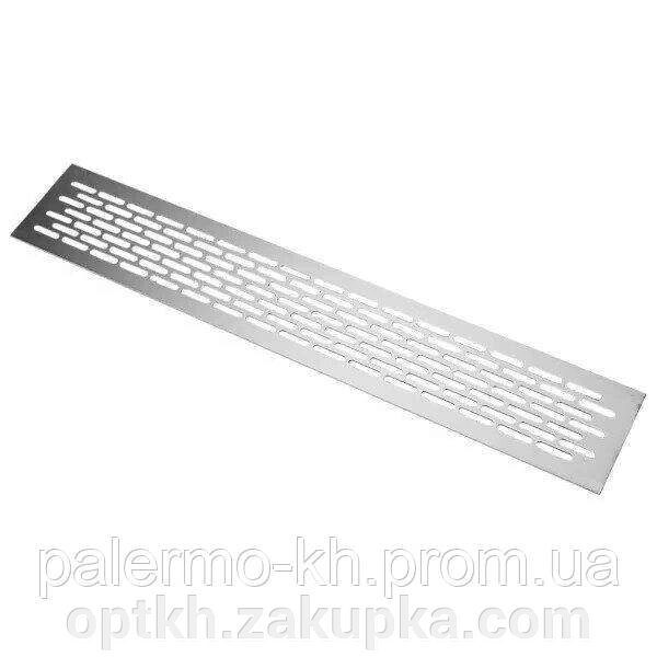 Решетка вентиляционная – алюминий 480*80 (Польша) від компанії СПД Лініченка С Н - фото 1