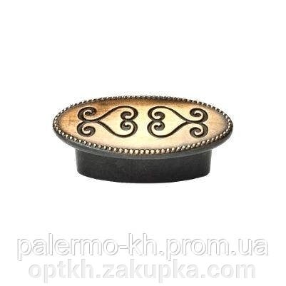 Ручка кнопка сучасний модерн 32mm "KALPLI SELVI" Бронза від компанії СПД Лініченка С Н - фото 1