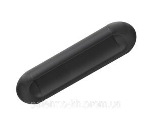 Ручка мебельная врезная 96mm "SENA KULP" Чорна-Чорна