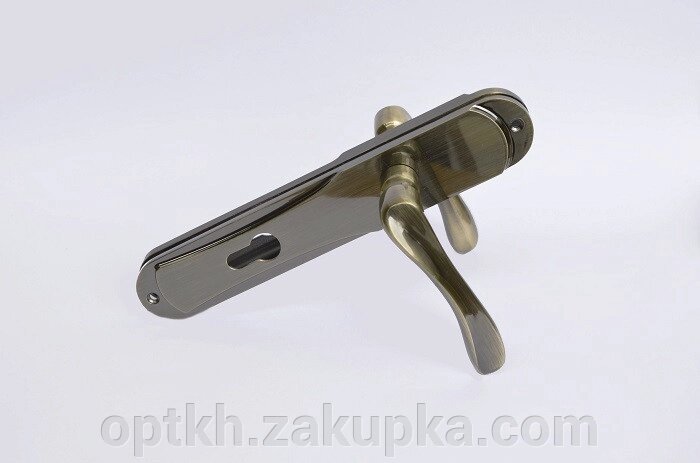 Ручка на планці алюміній 85 мм Hi-LUKE BH 46Z (P04-H53AB) від компанії СПД Лініченка С Н - фото 1