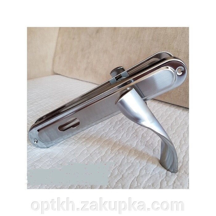 Ручка на планці алюміній 85 мм Hi-LUKE BH43C (P04-H50SN/CP) від компанії СПД Лініченка С Н - фото 1