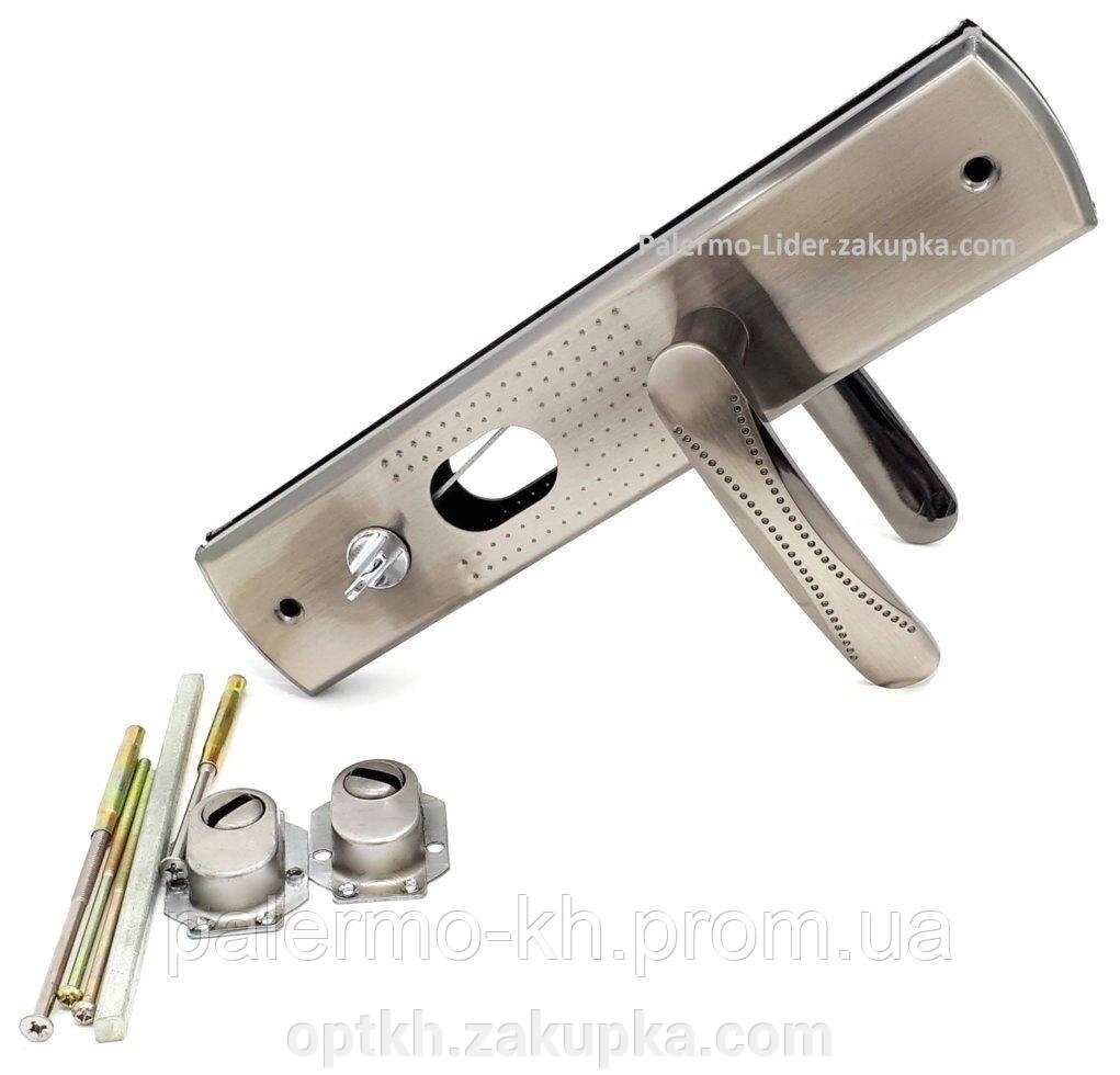 Ручка на планці для китайських металевих дверей (без підсвічування) від компанії СПД Лініченка С Н - фото 1