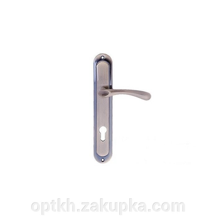 Ручка на планці для вхідних дверей алюміній 85 мм Hi-LUKE BH 18 AB від компанії СПД Лініченка С Н - фото 1