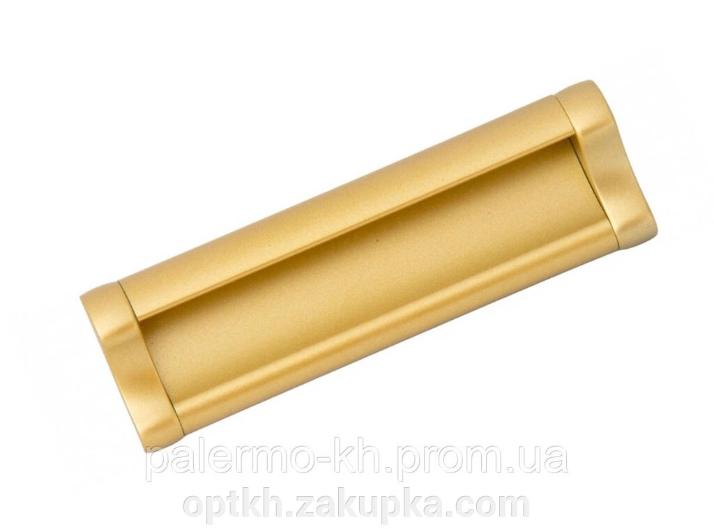 Ручка накладна "ERCIYES KULP" 96mm Матове Золото. Для шаф-купе та дверей від компанії СПД Лініченка С Н - фото 1