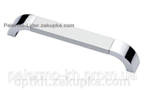 Ручка скоба модерн, 160mm "ARKAS" Матовий Хром-Хром від компанії СПД Лініченка С Н - фото 1