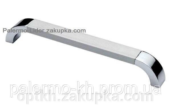 Ручка скоба модерн, 384mm "ARKAS" Матовий Хром-Хром від компанії СПД Лініченка С Н - фото 1