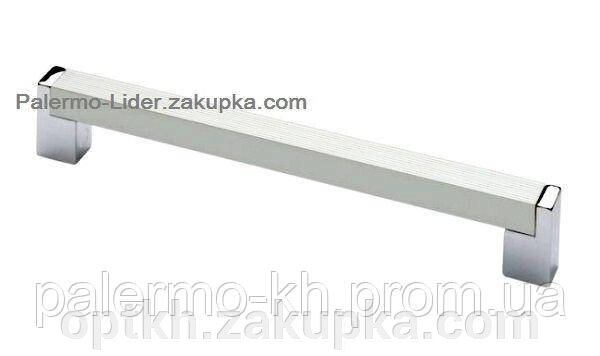 Ручка скоба модерн, ELIT 320mm Алюміній-Хром від компанії СПД Лініченка С Н - фото 1