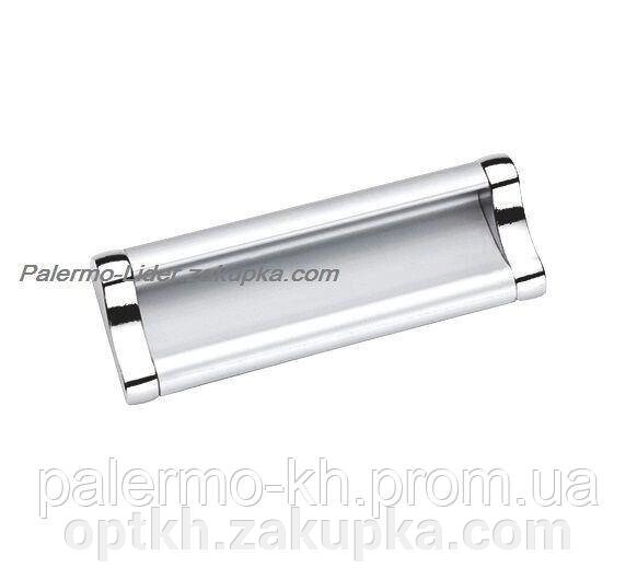 Ручка у формі ручки Chrome-Matte Chrome "Erciyes Kulp" 160 мм від компанії СПД Лініченка С Н - фото 1