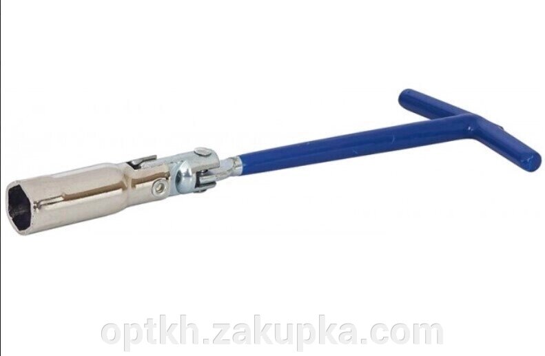 Свічковий ключ Т-образний з шарніром 16х250 мм від компанії СПД Лініченка С Н - фото 1