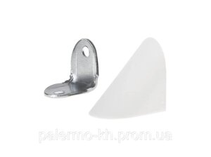Кутник Aluprofil одинарний метал/пластик, білий (упаковка 100шт)
