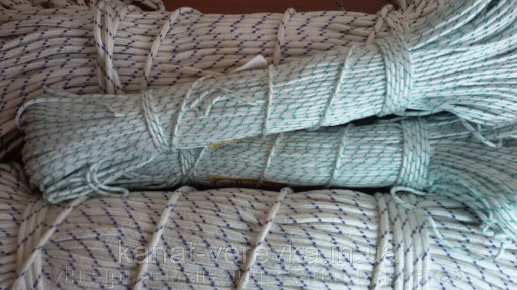 Мотузка 3 мм - 100 м, шнур капроновий (поліамідний) - опис