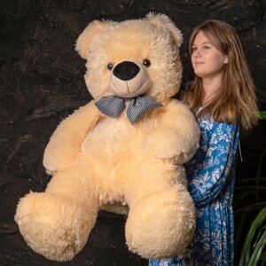 Великий плюшевий ведмідь Фоксі, 130 см, кремовий