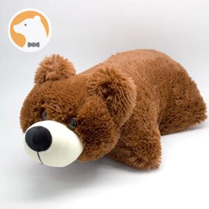 Подушка-іграшка Плюшевий Ведмедик, коричневий