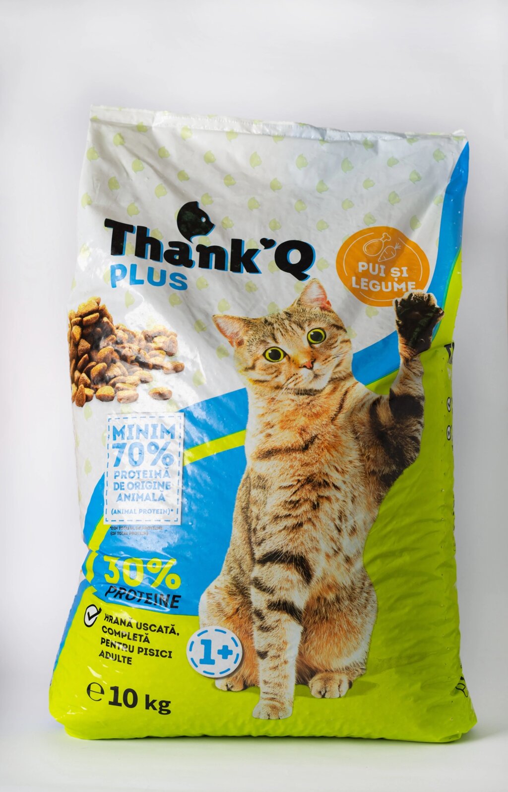 Корм для котів Thank'Q Plus курка 10 кг від компанії Grand Eco Trade - фото 1