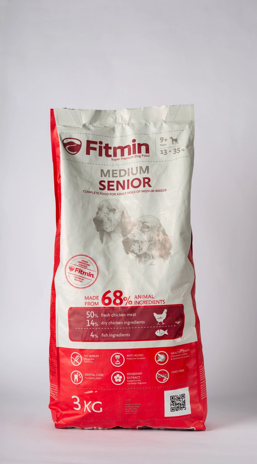 Корм сухий Fitmin Medium Senior для дорослих собак від 9 років 3 кг від компанії Grand Eco Trade - фото 1