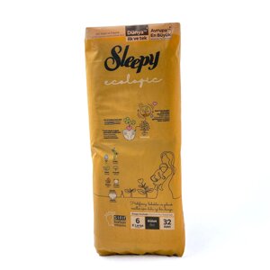 Підгузки трусики "Sleepy" ECOLOGIC №6 XL (15-27 кг) 32 шт