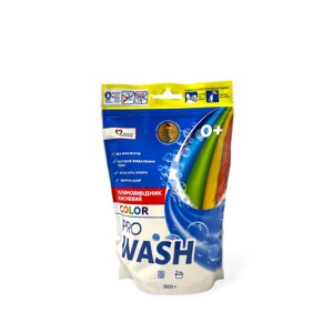 Кисневий порошок Pro WASH Color для кольорових тканин 500 г в Закарпатській області от компании Grand Eco Trade