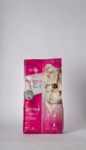 Сухий корм для кошенят, вагітних та годуючих кішок Fitmin PREMIUS Cat Kitten 1,5 кг в Закарпатській області от компании Grand Eco Trade