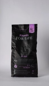 Сухий корм Fitmin Premium For Life Puppy для цуциків, вагітних та годуючих собак всіх порід 3 кг в Закарпатській області от компании Grand Eco Trade