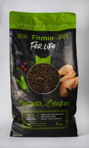 Корм сухий Fitmin For Life для кастрованих і стерилізованих котів курка 8 кг в Закарпатській області от компании Grand Eco Trade
