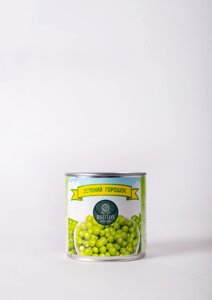 Зелений горошок консервований 400 г (Угорщина)